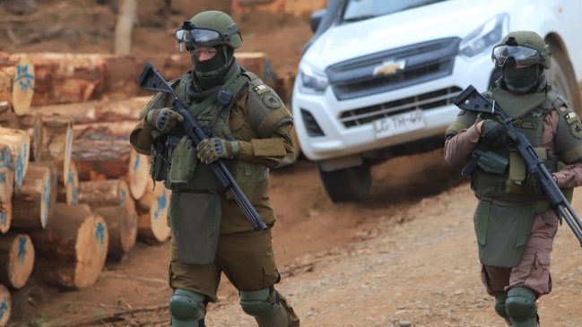 Operativo de Carabineros en Ercilla terminó con un vehículo recuperado y otro incautado