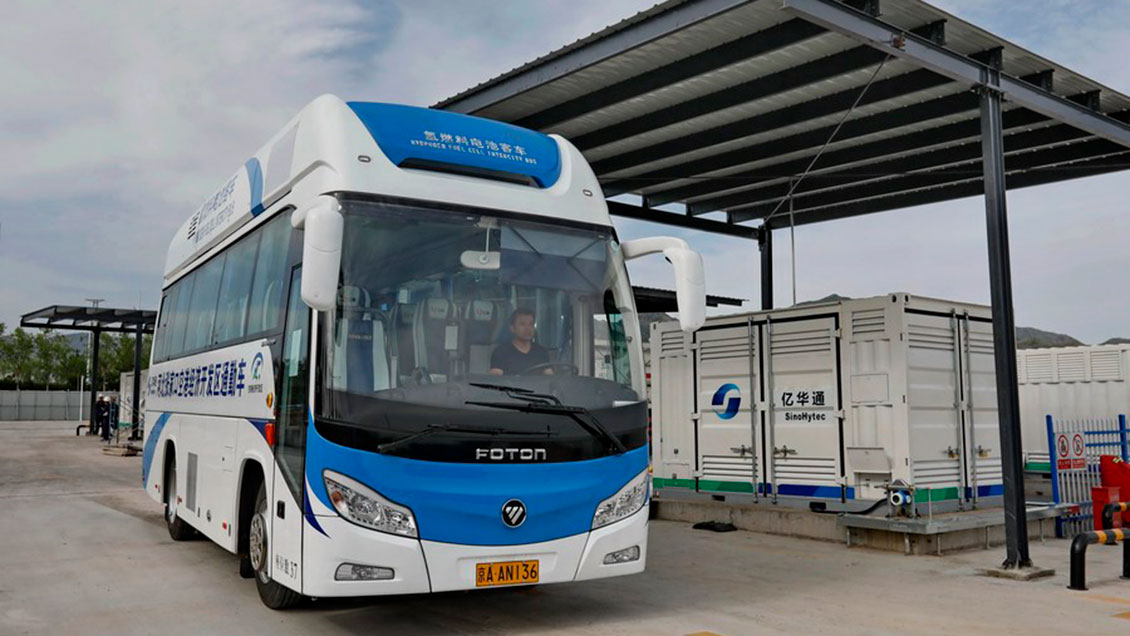 Desplegarán más de 600 vehículos de hidrógeno para Juegos Olímpicos de Invierno de Beijing 2022