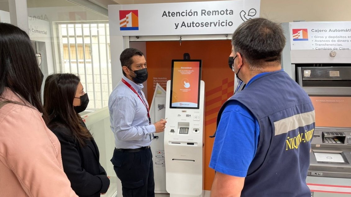 Banco Estado abrió sucursal en Ñiquén: La primera con ejecutivo remoto en Ñuble