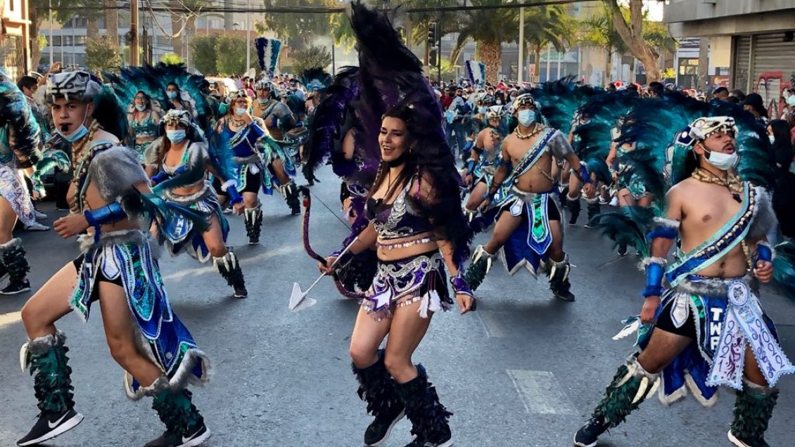 Con pasacalle empezó el IV Festival Internacional de Pueblos Originarios en Antofagasta