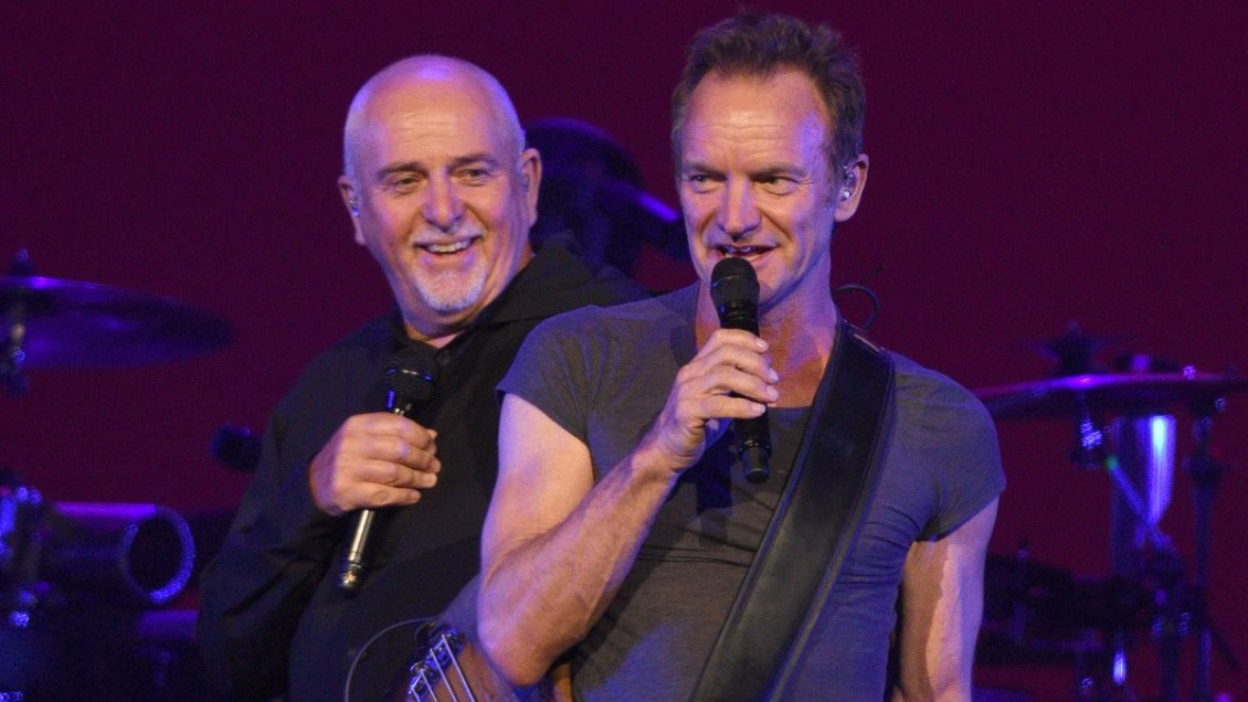 Sting y Peter Gabriel: 