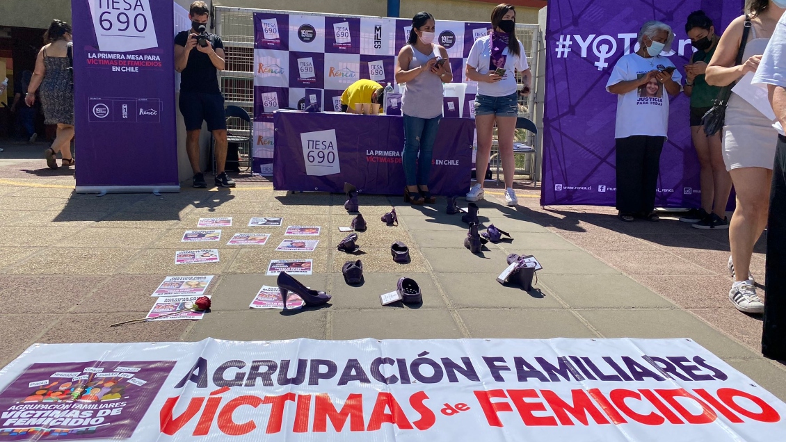 Día Nacional Contra El Femicidio Instalan Mesas De Votación Simbólicas Para Víctimas En Renca Y 6311