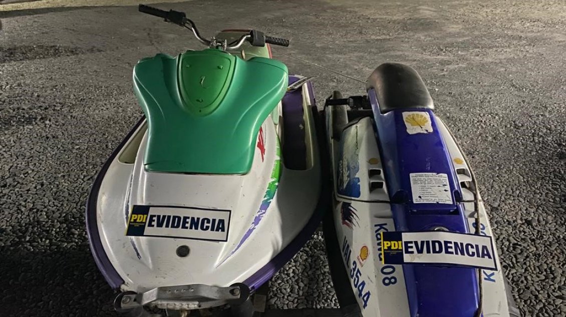 PDI recuperó en Chillán dos motos de agua robadas en Quillón
