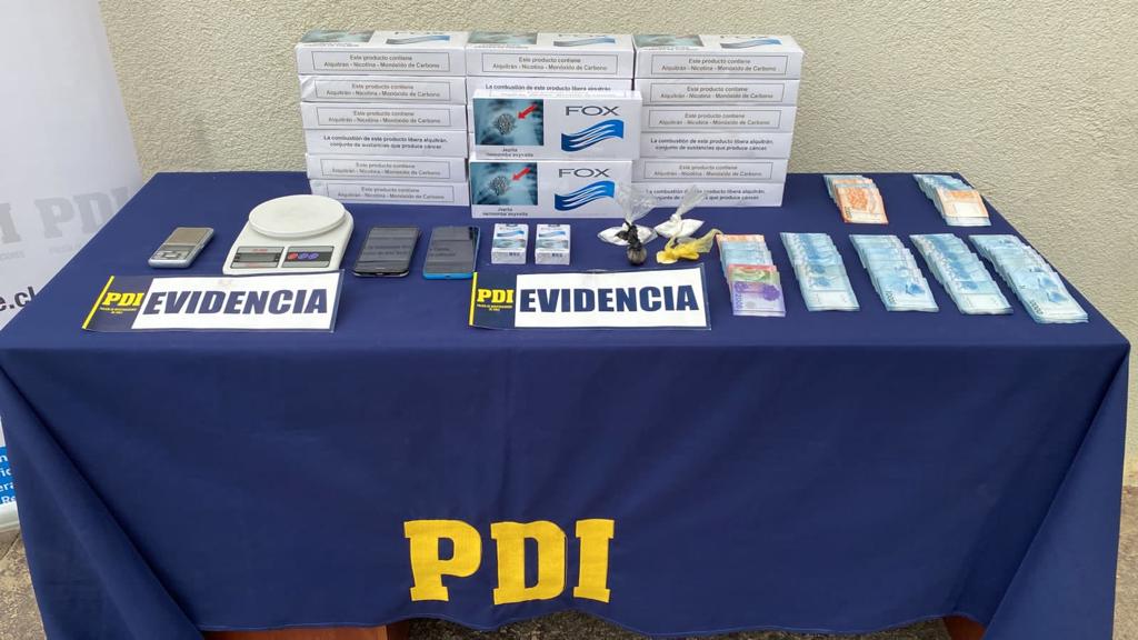 Prisión preventiva para hombre imputado por microtráfico de drogas en Bucalemu