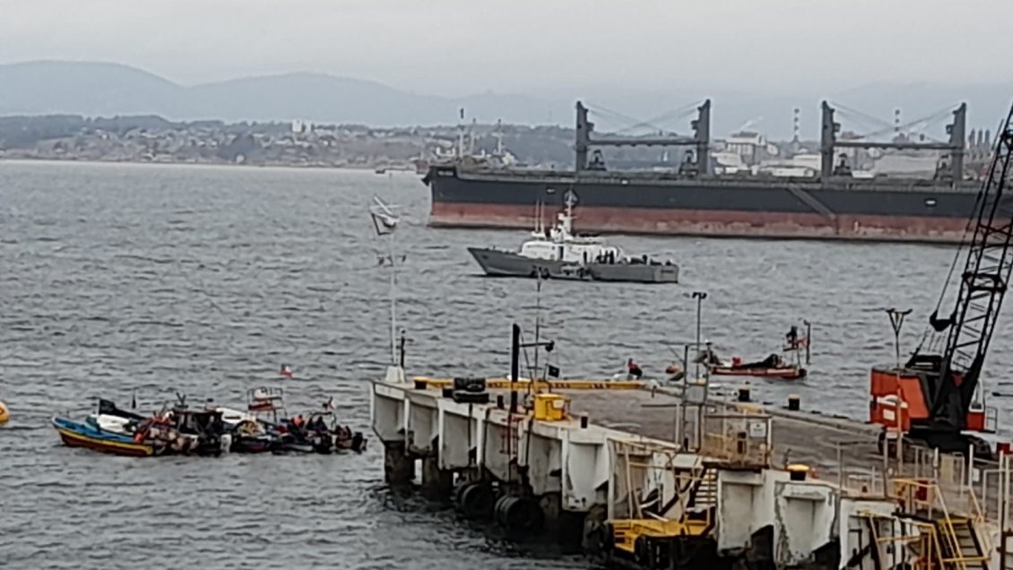 Enap confirma quiebre en mesa de trabajo con pescadores de Quintero