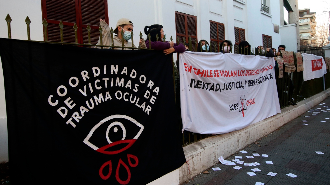 El INDH creó una comisión para lograr el diálogo con dirigentes de la toma de su sede