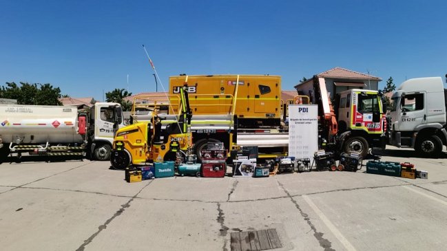 Delincuentes armados robaron 250 millones de pesos en maquinaria desde constructora de Los Vilos