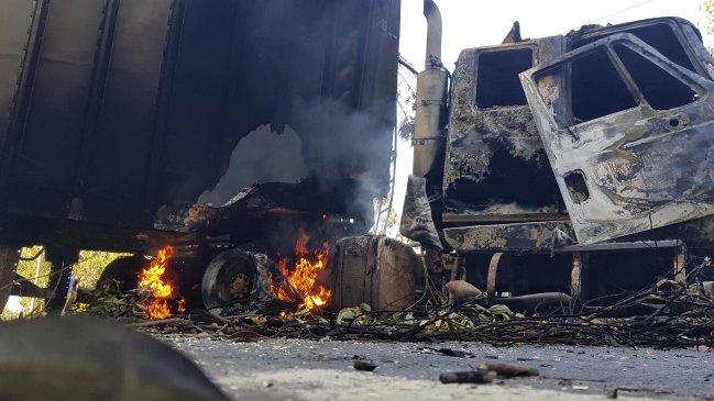 Nuevo ataque incendiario consumió aserradero y dos camiones en Empedrado