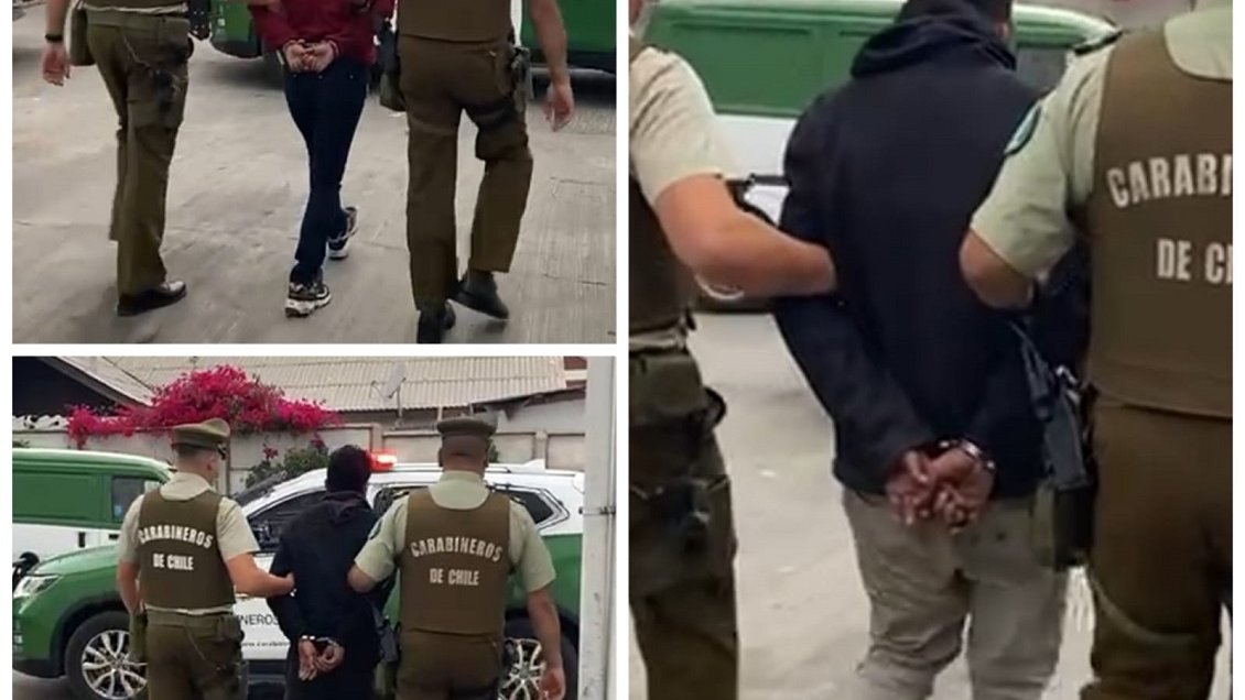 Tres detenidos por robo en tienda de celulares en Coquimbo