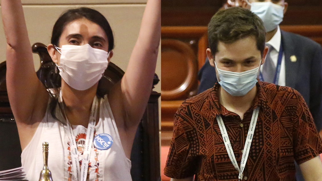 Tras extenuantes votaciones, la Convención tiene nueva presidenta y vicepresidente