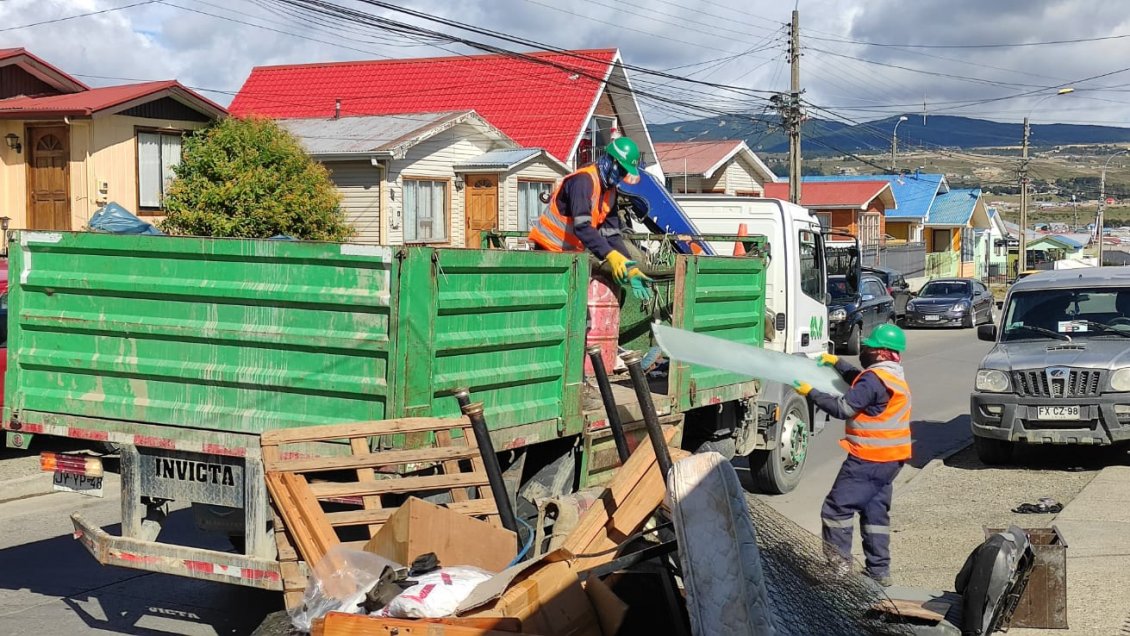 Siete mil toneladas de “cachureos” retiró la Municipalidad de Punta Arenas durante 2021