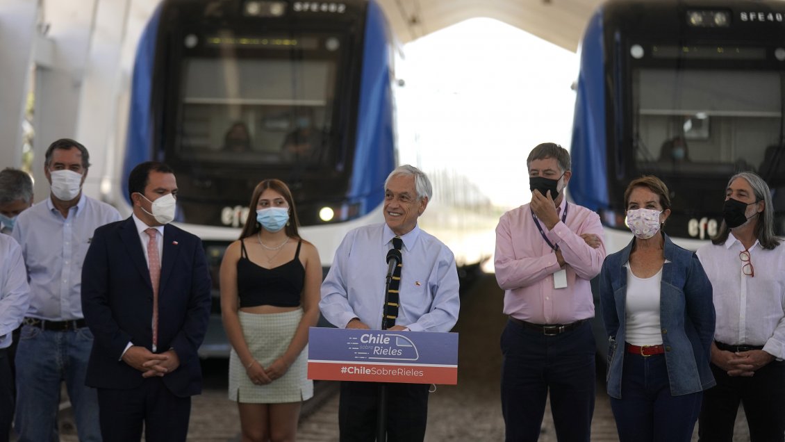 Presidente destacó el programa Chile sobre rieles: 