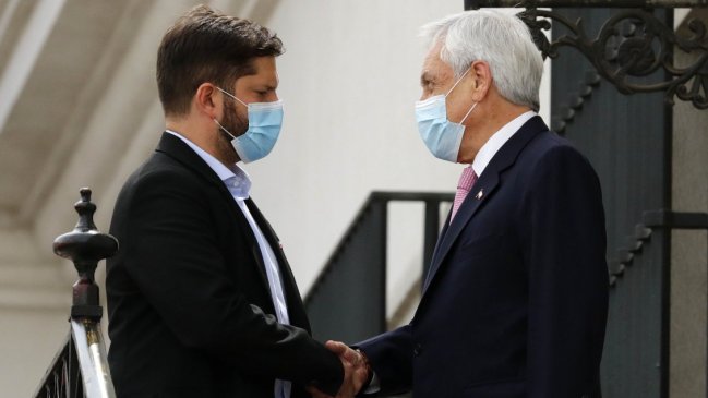 Piñera: Le dije a Boric que como candidato uno promete, y como Presidente hay que cumplir y rendir cuentas