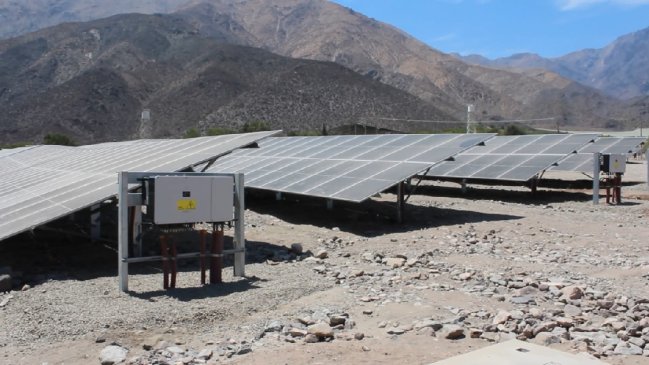 Comenzó a funcionar el cuarto parque fotovoltaico de la comuna de Vicuña
