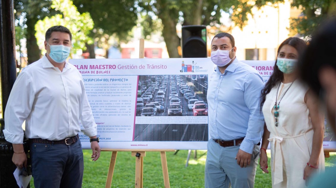 Ñuble contará con un plan maestro de gestión de tránsito para sus tres capitales provinciales