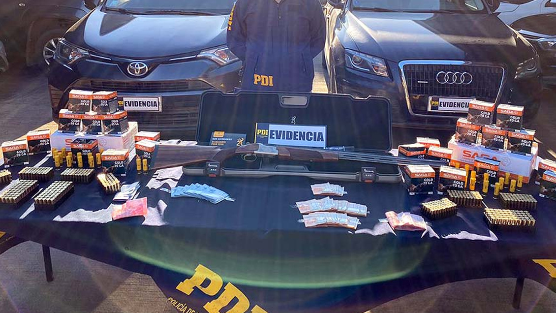 Justicia condenó a cuatro personas por tráfico de municiones en Temucuicui