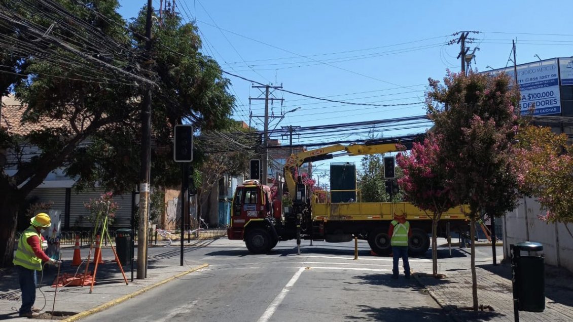 Accidentes de tránsito provocaron dos cortes de luz en O'Higgins