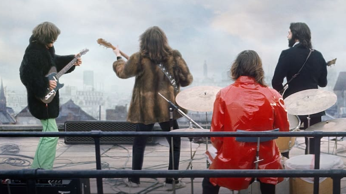 The Beatles estrena su show en la azotea en plataformas de streaming