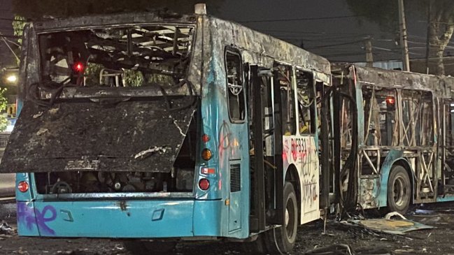 Nuevo viernes de manifestaciones terminó con graves actos de vandalismo en Santiago