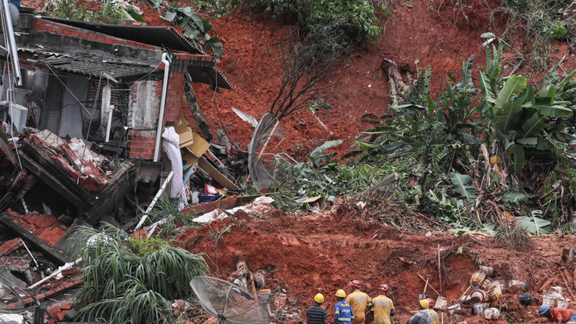 Temporales dejan al menos 24 muertos y 660 familias evacuadas en Sao Paulo