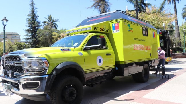 O'Higgins: Entran en funcionamiento dos puestos de mando para combate de incendios forestales