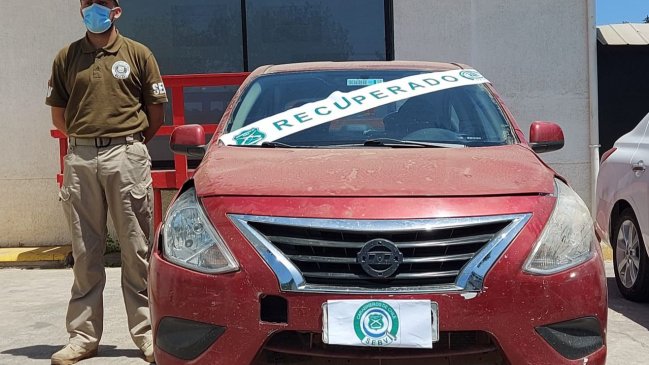 Viña del Mar: Dos detenidos deja operativo en el que se recuperó vehículo robado hace cuatro años