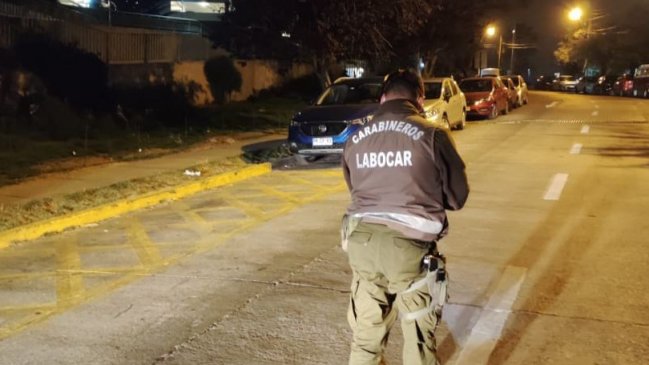 Carabineros investiga baleo a conductor en el cerro San Roque de Valparaíso