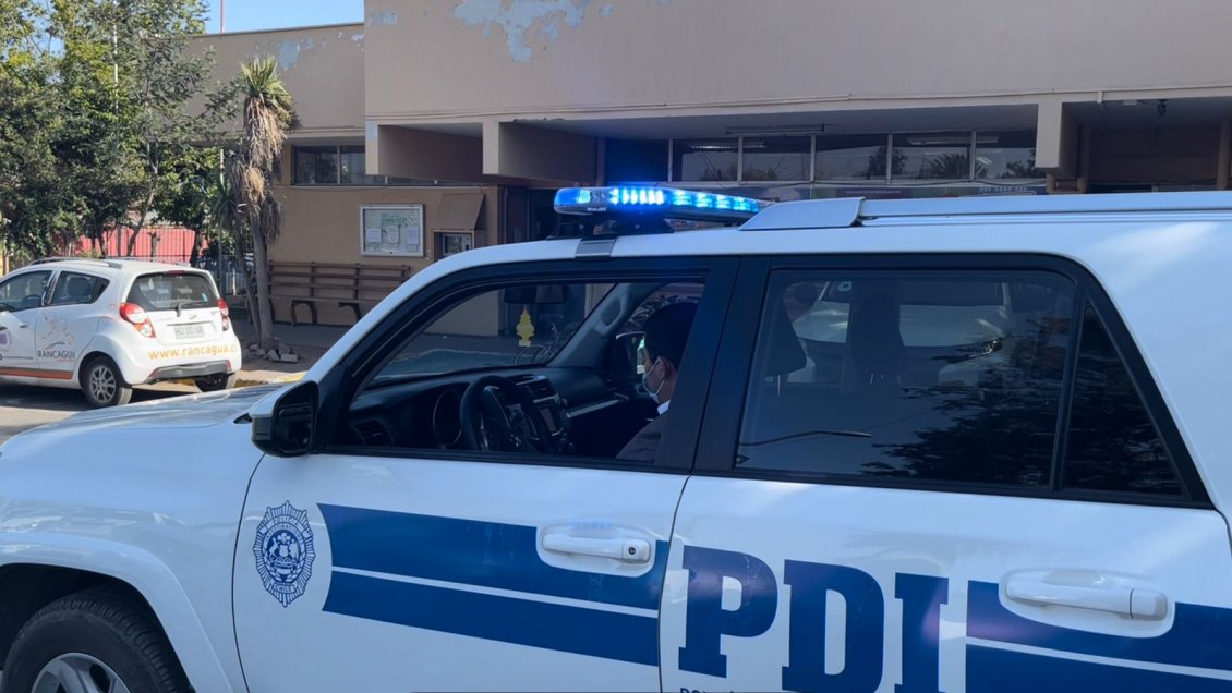 PDI indaga robo frustrado que afectó a edificio municipal de Rancagua