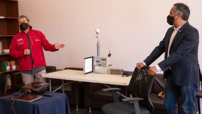Bulnes cuenta por primera vez con equipo portátil para el monitoreo de la calidad del aire