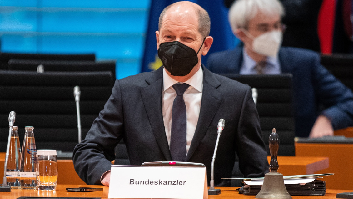 El canciller alemán Scholz: 