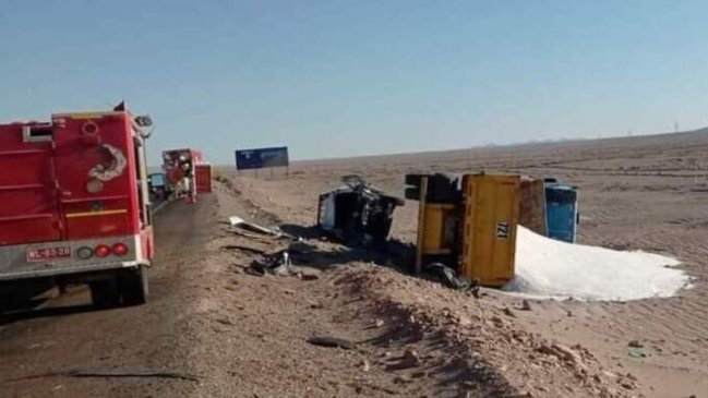 Niña de 4 años falleció tras accidente múltiple en Pozo Almonte