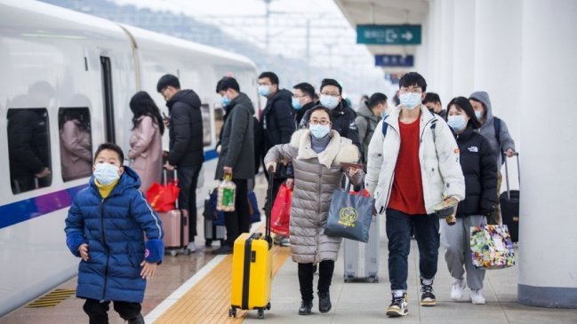 China registró 130 millones de viajes de pasajeros durante vacaciones por Fiesta de la Primavera