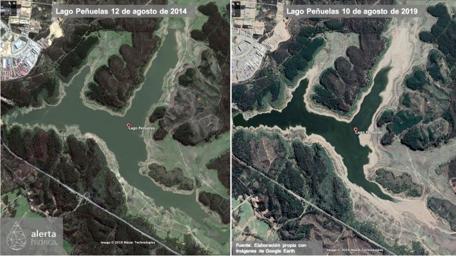 Avance de la desertificación en Valparaíso mantiene en vilo al embalse del Lago Peñuelas