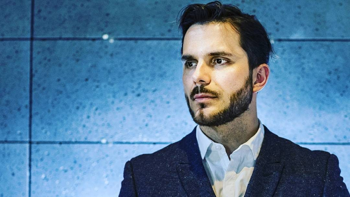 Álvaro Ballero acompañó a su hija en su primera sesión de modelaje