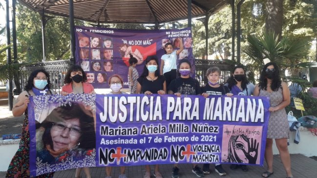 Ñuble: familiares de Mariana Milla exigen justicia a un año del femicidio