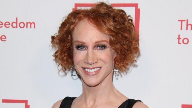 Kathy Griffin celebra estar libre de cáncer: 