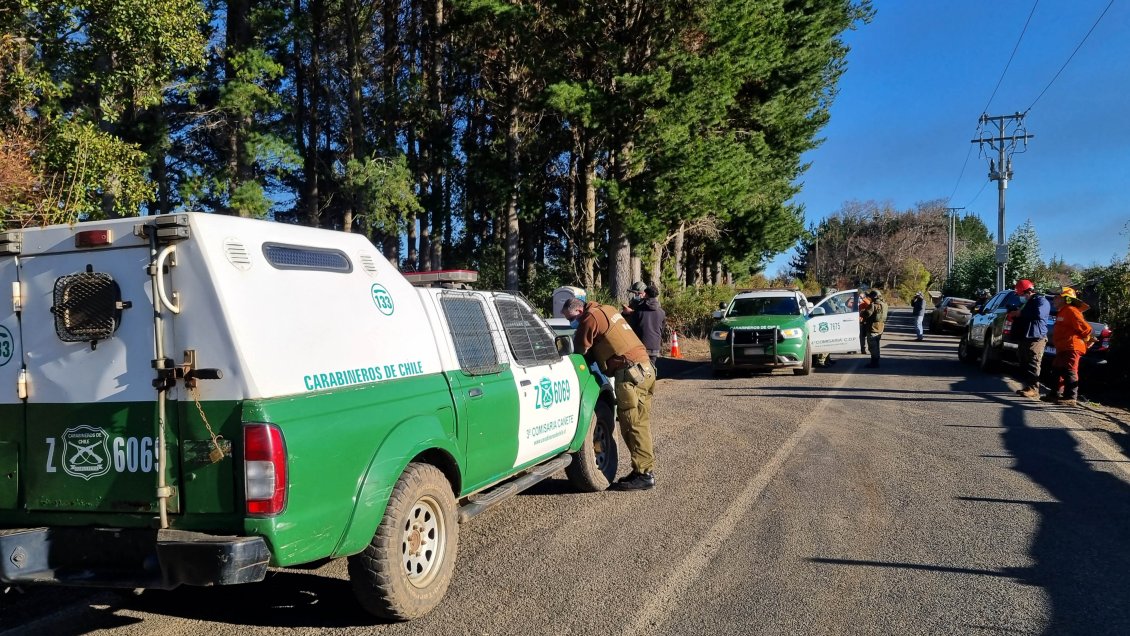 Dos carabineros resultaron heridos con perdigones durante enfrentamientos en La Araucanía