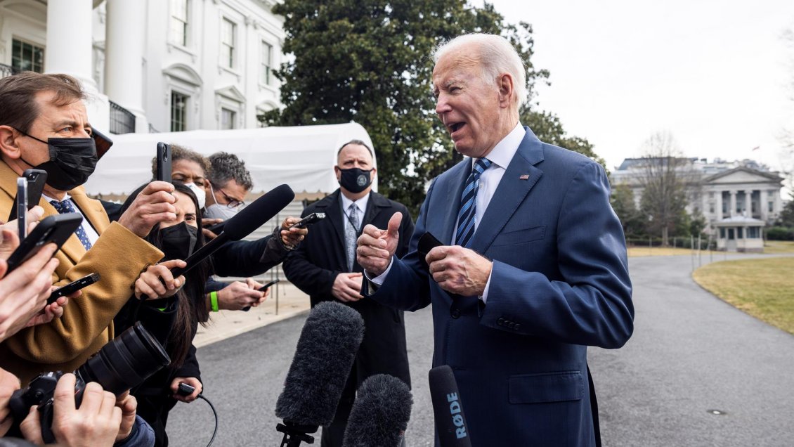 Biden cree que la invasión rusa de Ucrania se puede producir en 
