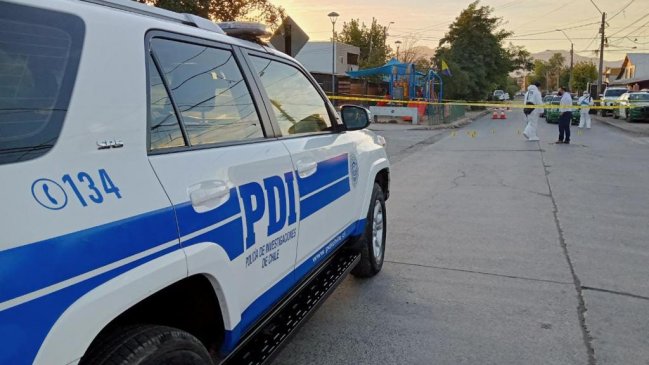 Indagan homicidio con arma de fuego de adolescente en Rancagua