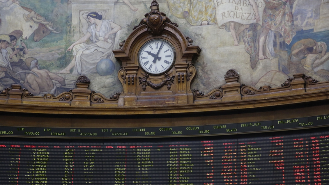 Bolsa de Santiago abrió en rojo y el dólar tuvo fuerte alza tras la invasión en Ucrania