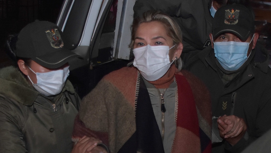 Expresidenta Áñez cesa su huelga de hambre en prisión tras 15 días