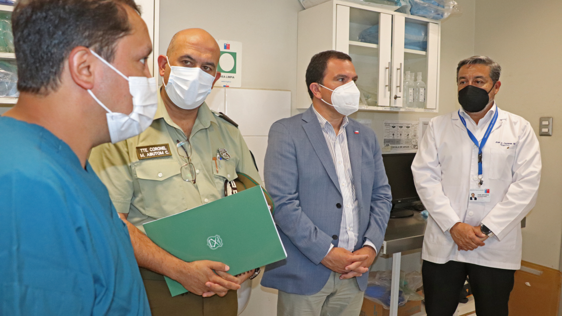 Rancagua: Autoridades regionales visitan SAR Oriente para mejorar seguridad