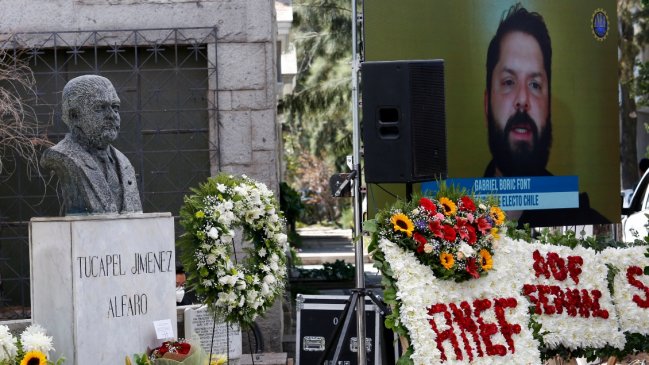 Boric grabó mensaje para la conmemoración de los 40 años del asesinato de Tucapel Jiménez