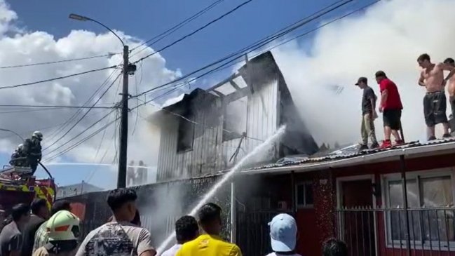 Dos mujeres y una niña murieron en incendio en San Pedro de La Paz