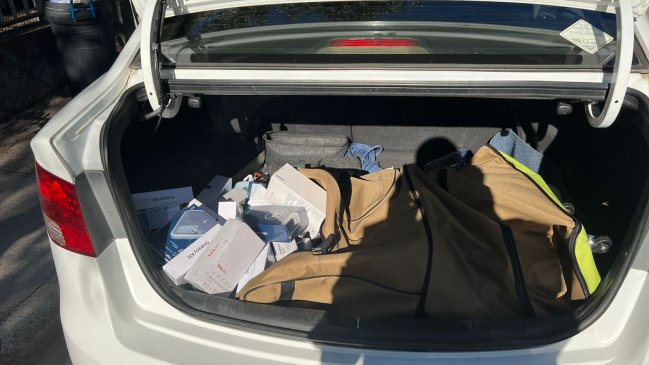 Detienen a banda imputada por robar en tienda de celulares en San Fernando