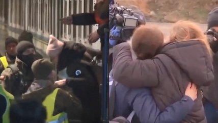   La dura travesía de los ucranianos que cruzan la frontera en busca de refugio 