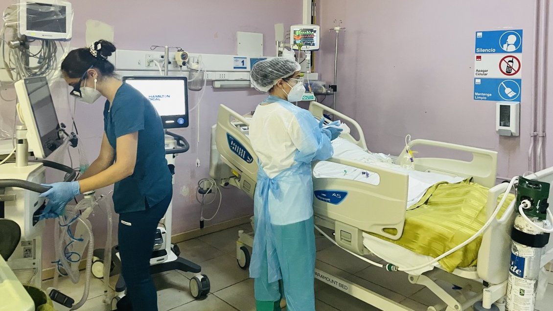 Red asistencial de Ñuble aumentó a 54 camas críticas para enfrentar alza de hospitalizados