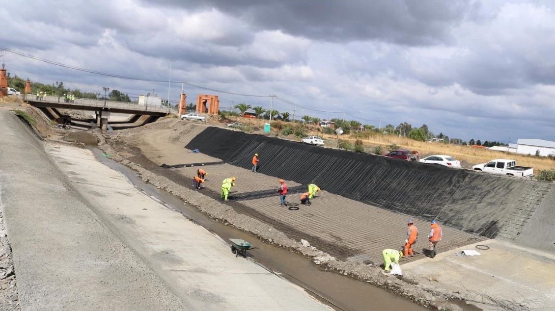 Avance de plan maestro de aguas lluvias permitirá construir nuevas viviendas en Chillán Viejo