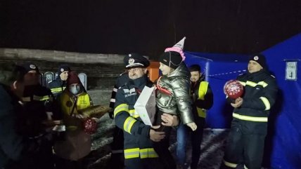   Emoción en la frontera: Campamento organizó cumpleaños sorpresa para una niña ucraniana refugiada en Rumanía 