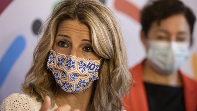 Vicepresidenta de España aseguró que su país espera un proceso de esperanza como en Chile